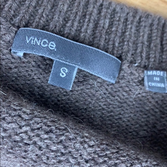 VINCE Cashmere Wool Alpaca Nordic Cardigan Sweater - Picture 6 of 7